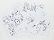 西修の落書きイラスト。