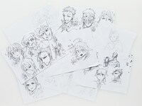 西修の落書きイラスト。