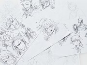 西修の落書きイラスト。