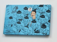 浜岡賢次直筆サイン入りイラストパネル2枚セット