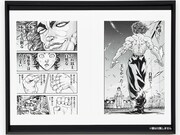 板垣恵介直筆サイン入り「刃牙」シリーズ複製原稿とネームデータ。