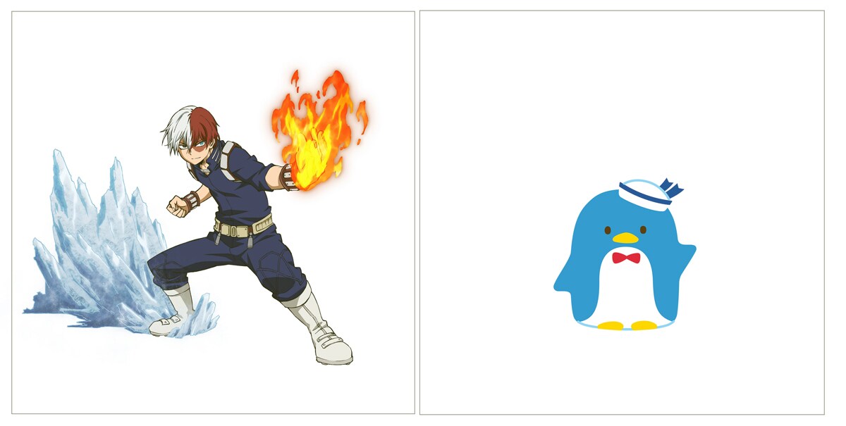 僕のヒーローアカデミア 轟焦凍 ぬいぐるみ タキシードサム サンリオ コラボ 僕のヒーローアカデミア 轟焦凍 サンリオ タキシードサム