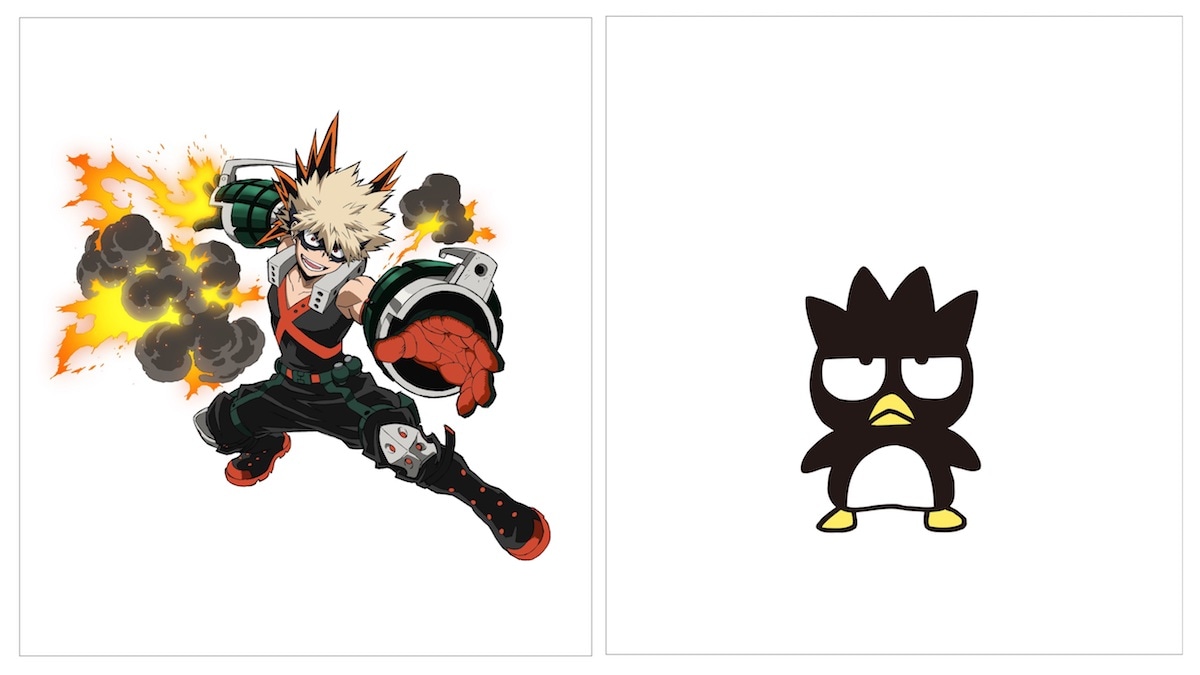 爆豪勝己とバッドばつ丸。
