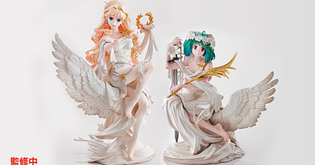 マクロスF」ランカ&シェリルが女神姿のフィギュアになって一番くじに 