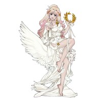 「A賞：White Venus of The Galaxy シェリル・ノーム フィギュア」の元となった江端里沙による描き下ろしイラスト。