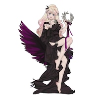 「B賞：Black Venus of The Galaxy シェリル・ノーム フィギュア」の元となった江端里沙による描き下ろしイラスト。