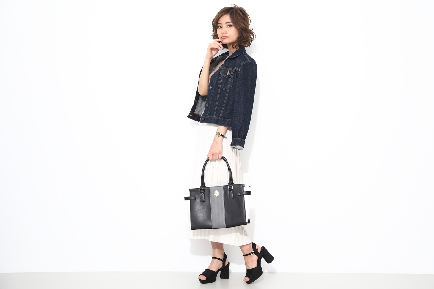 Edenモデルのバッグ使用イメージ。
