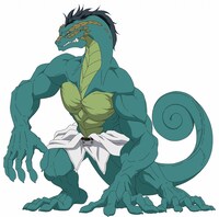 バジリスクのキャラクタービジュアル。