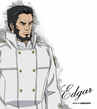 安元洋貴の直筆サイン入りキャラクター色紙サンプル。