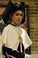 ヘイゼル役の法月康平。