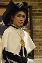 ヘイゼル役の法月康平。