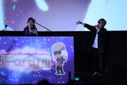 左からDJ KOO（TRF）、森久保祥太郎。