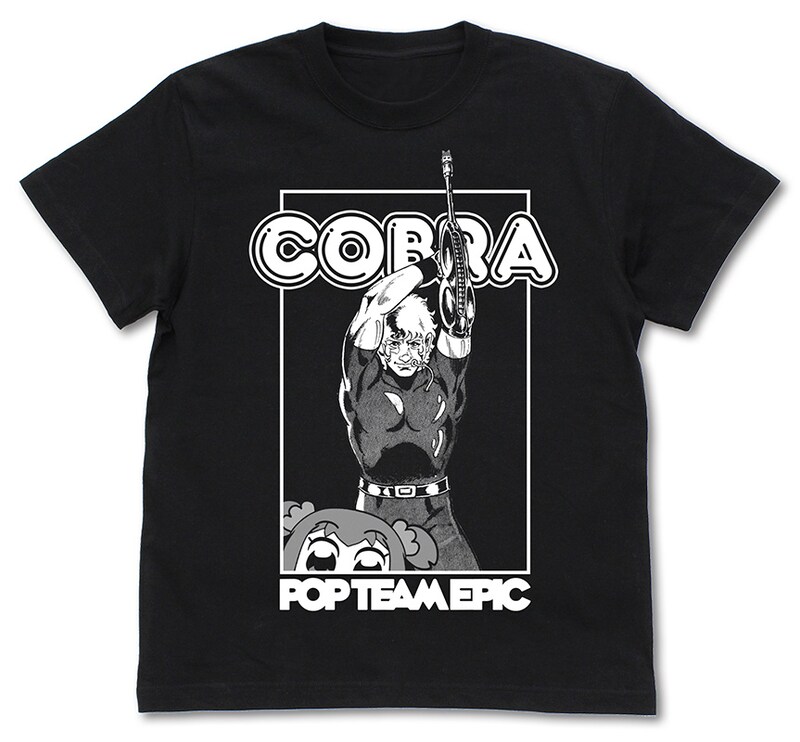 「COBRA×ポプテピピック Tシャツ」