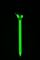 「High-Grade Electronic Toy　エリュシデータ」発光イメージ。