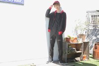 切島鋭児郎モデルの着用イメージ。