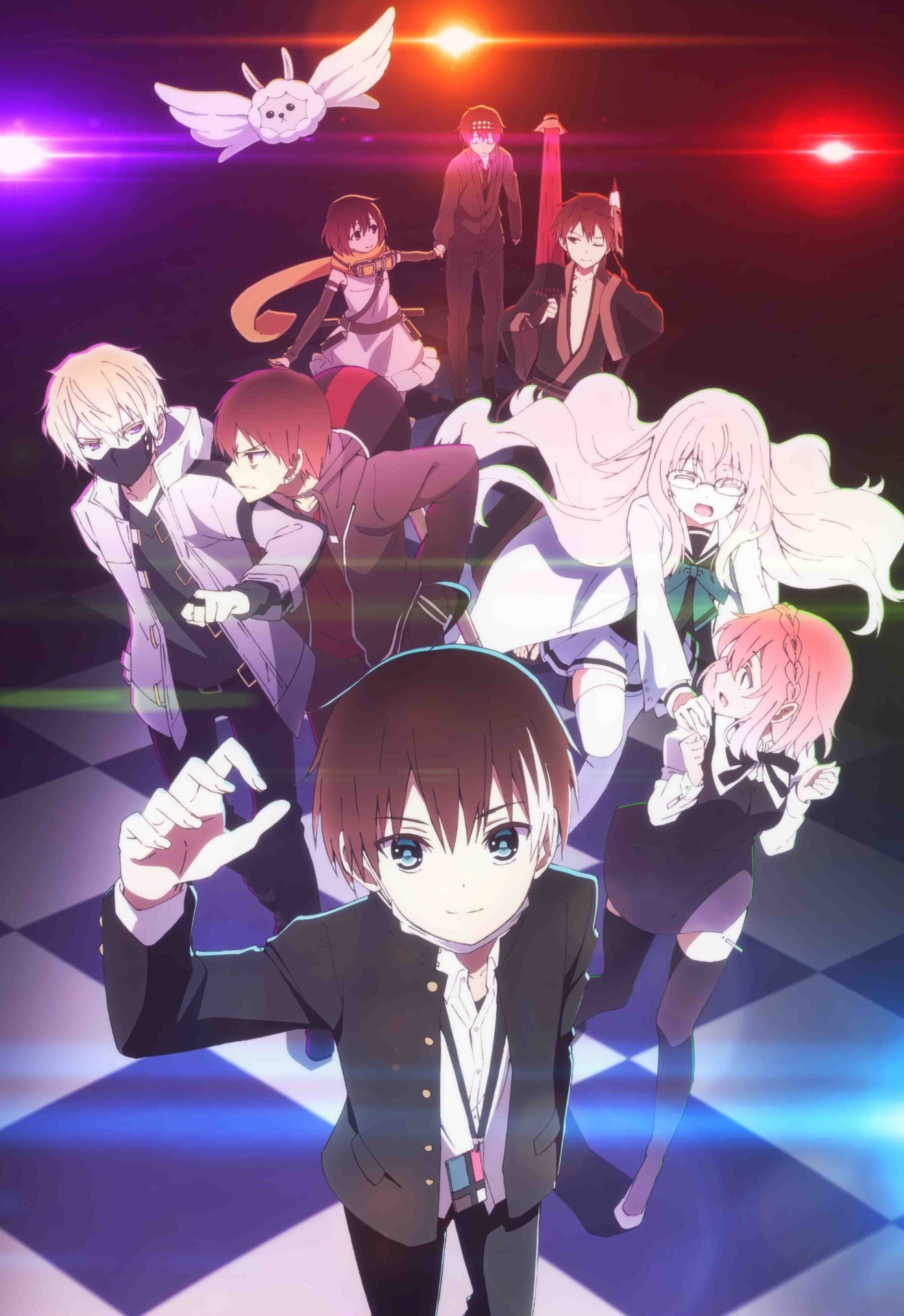 TVアニメ「ナカノヒトゲノム【実況中】」ティザービジュアル