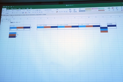 永岡智佳監督が講座のために制作した資料。
