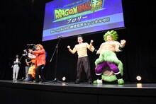映画「ドラゴンボール超 ブロリー」のBlu-ray / DVD発売記念イベントの様子。