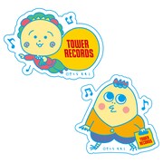 「コジコジ × TOWER RECORDS ステッカー2枚セット」