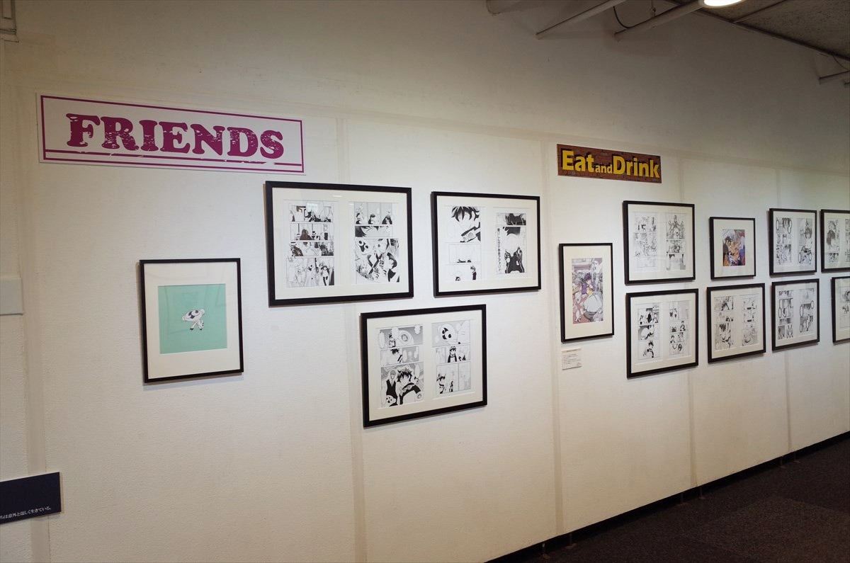 「血界戦線」の展示ゾーンより。
