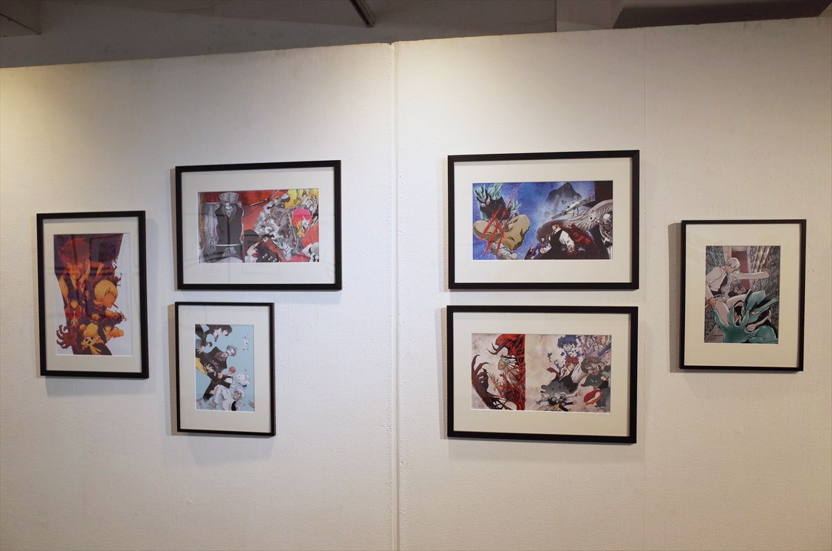 「血界戦線」の展示ゾーンより。