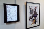 「血界戦線」の展示ゾーンより。