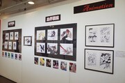 「血界戦線」の展示ゾーンより。