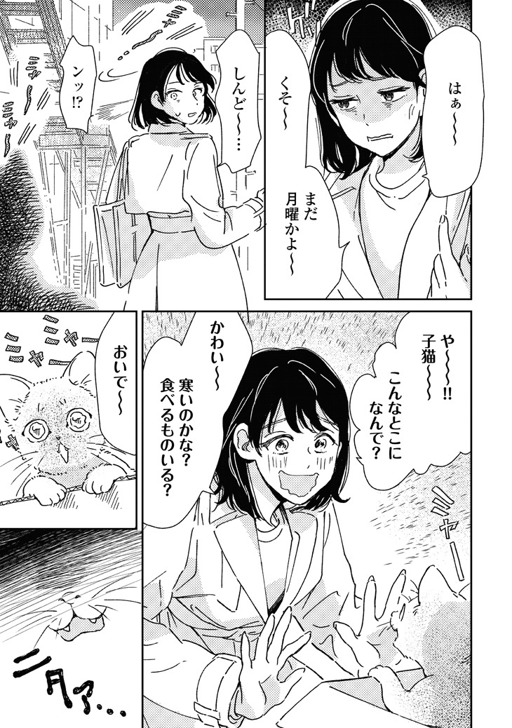 「転生したら異世界なんて行かずにあの子の部屋で猫になりたい」より。