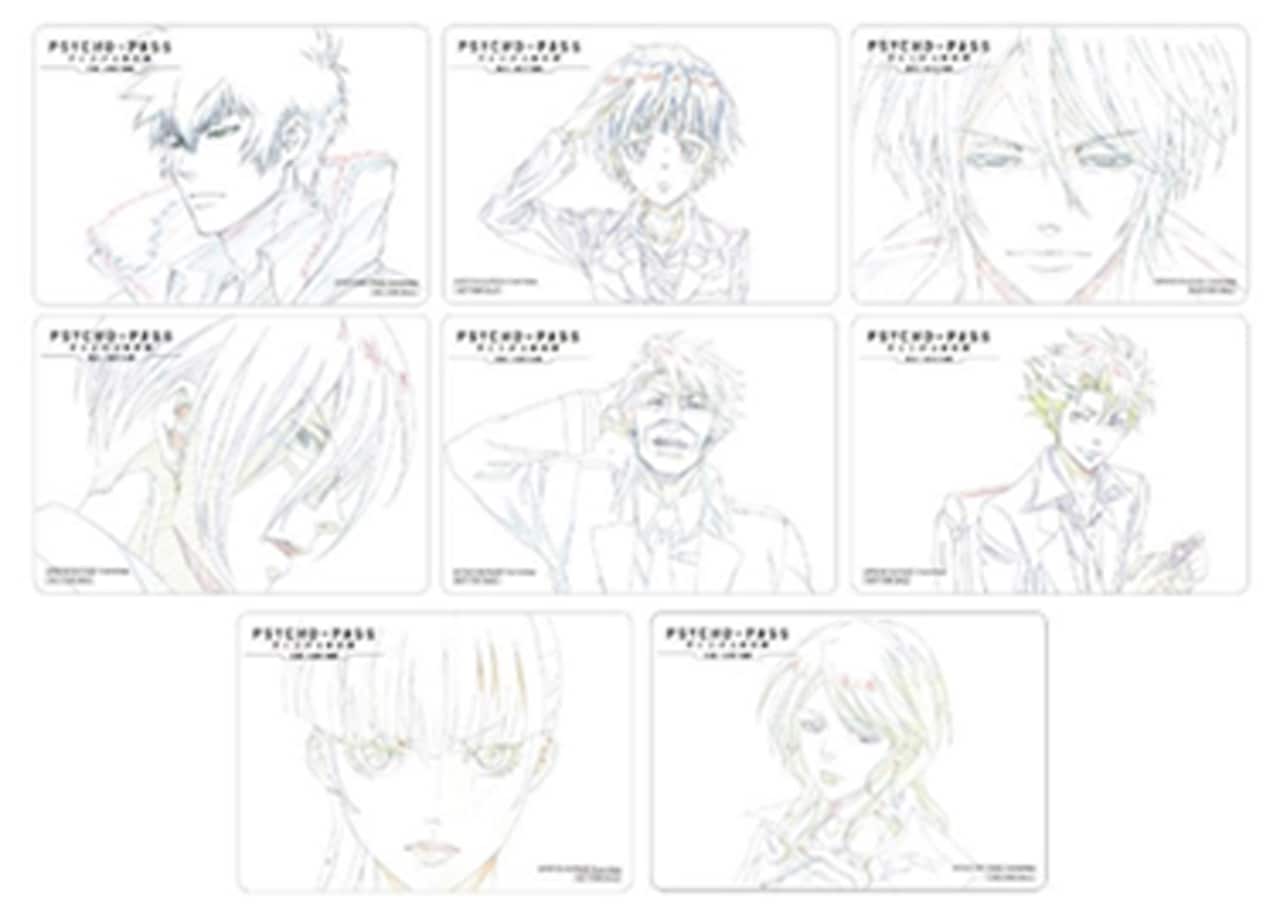 入場特典のクリアカード。 - 「PSYCHO-PASS」シリーズを貴重な