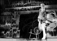 原百合子「繭、纏う」より。