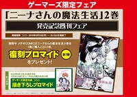 ゲーマーズで行われるフェアの詳細。