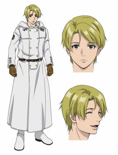 セオドアのキャラクタービジュアル。