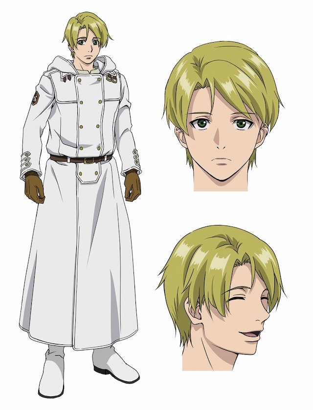 セオドアのキャラクタービジュアル。