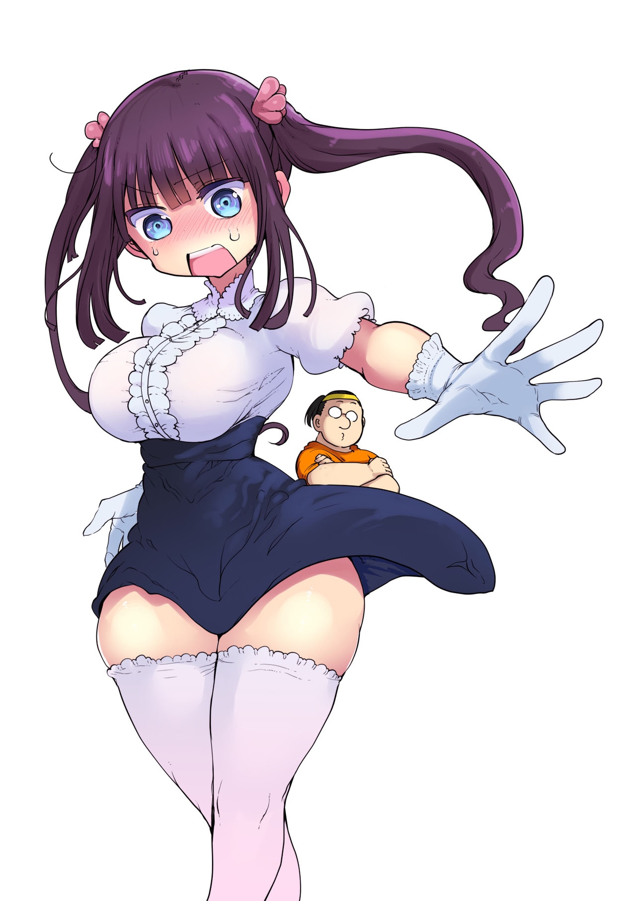 「ふたりぼっちのオタサーの姫」のカラーカット。