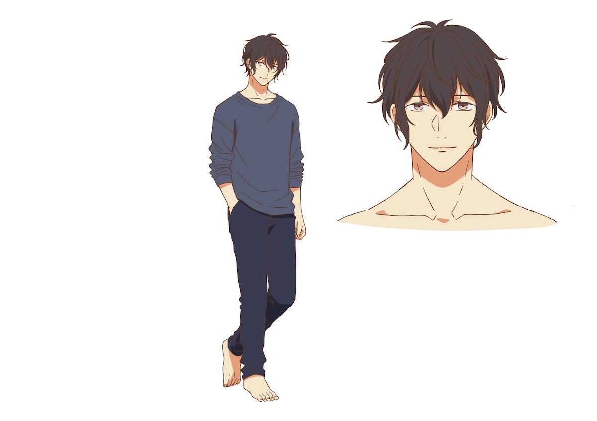 鹿島柊（CV：今井文也）の設定画。