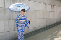 江雪左文字モデルの使用イメージ。