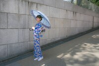 江雪左文字モデルの使用イメージ。