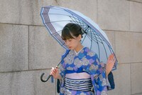 江雪左文字モデルの使用イメージ。