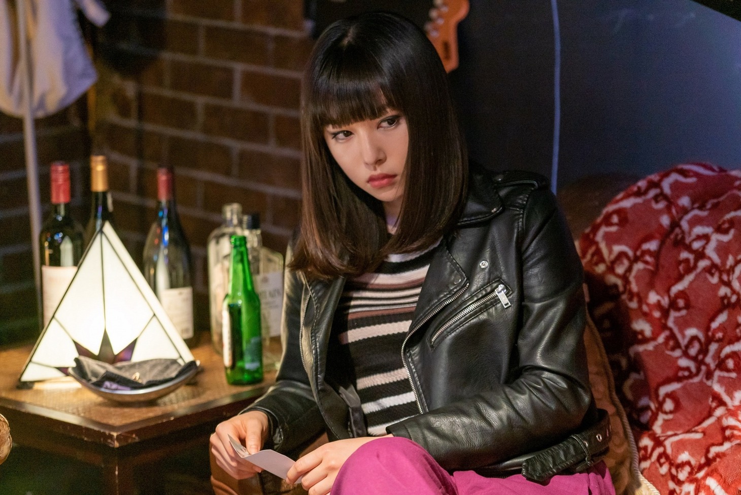 「ヤヌスの鏡」の場面カットよりユミ。(c)宮脇明子／集英社 フジテレビ