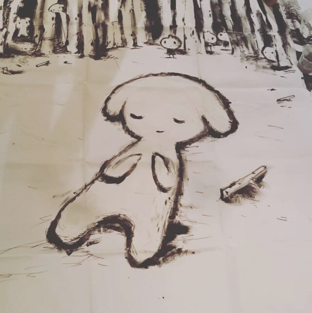 西島大介の出展作品。