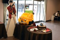 懇親会会場の入り口。