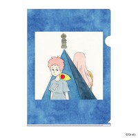 「チャー子」グッズのクリアファイル。