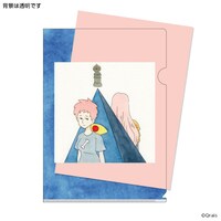 「チャー子」グッズのクリアファイル。