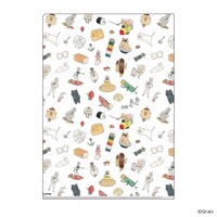 「チャー子」グッズのクリアファイル。