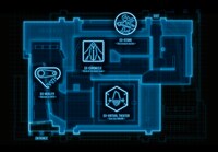 「ソードアート・オンライン -エクスクロニクル-」会場マップ。