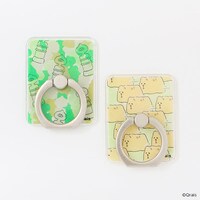「チャー子」グッズのスマホリング。