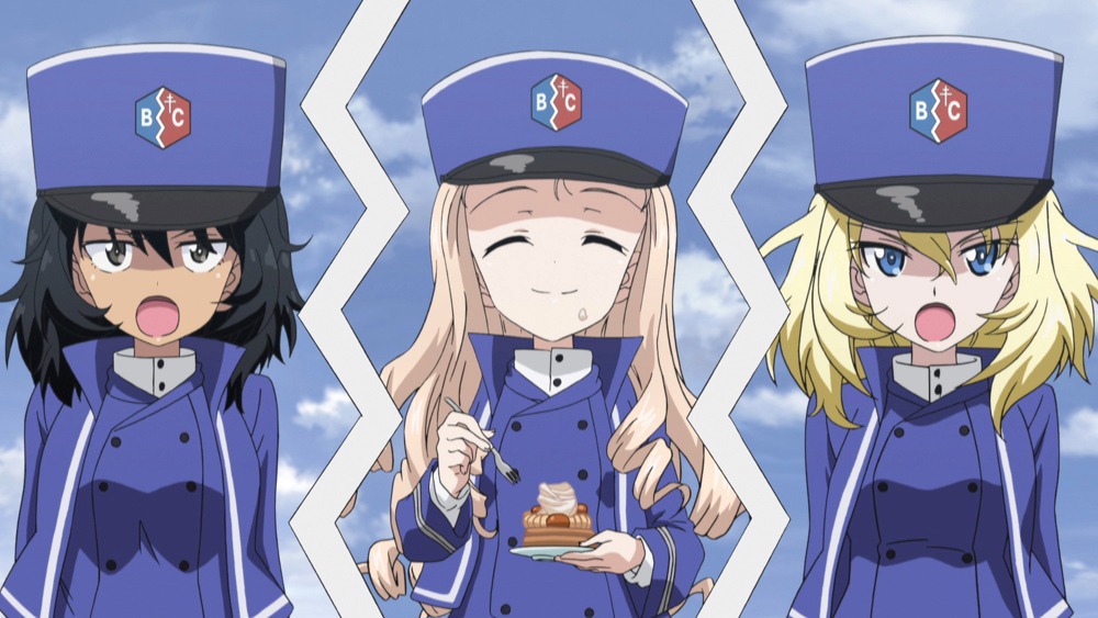 「ガールズ＆パンツァー 最終章 第2話」より、BC自由学園戦車道チーム。