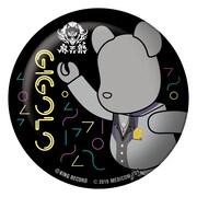 伊弉冉一二三モチーフの缶バッジ。