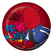 山田二郎モチーフの缶バッジ。