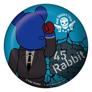 入間銃兎モチーフの缶バッジ。